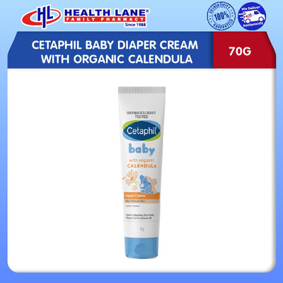 CETAPHIL BAYI DIAPER KRIM DENGAN ORGANIC CALENDULA 70G